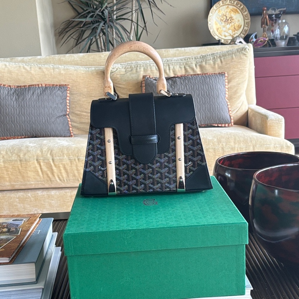 Goyard Saigon PM in Black FIRM price